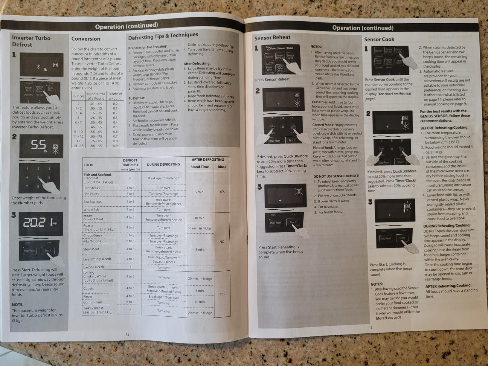 45/mo Finance Panasonic Microwave Oven NNSN966S Stainless Steel