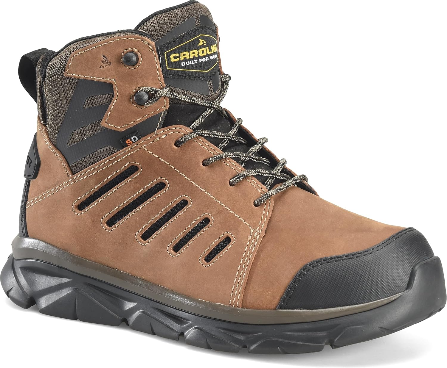 Carolina Mens 6" Comp Toe Ez-On Work Boot