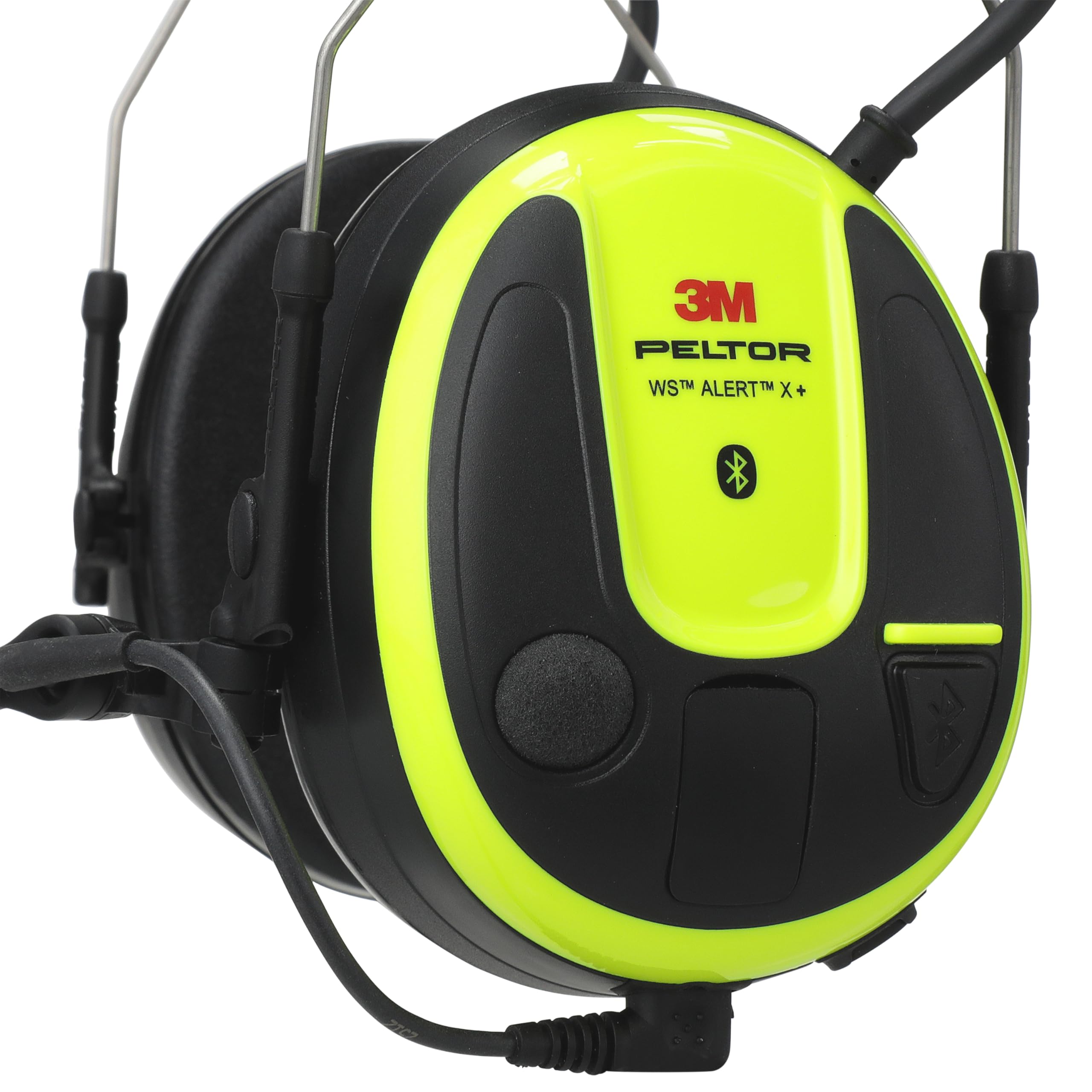 3M PELTOR WS ALERT X+ App, Leichtendes Gelb, Headset, 1 Stück | Kopfband, Bluetooth, MRX21A3WS7, USB-C