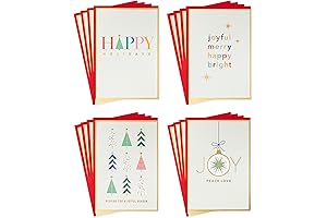 Hallmark Holiday Cards Boxed Set: Share Joyful Greetings This Season