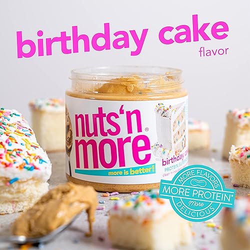 Miniatura 38 de Nuts 'N More - Mantequilla de maní con pretzel de arce y chocolate, completamente natural, alta en proteínas y baja en carbohidratos y azúcar, sin