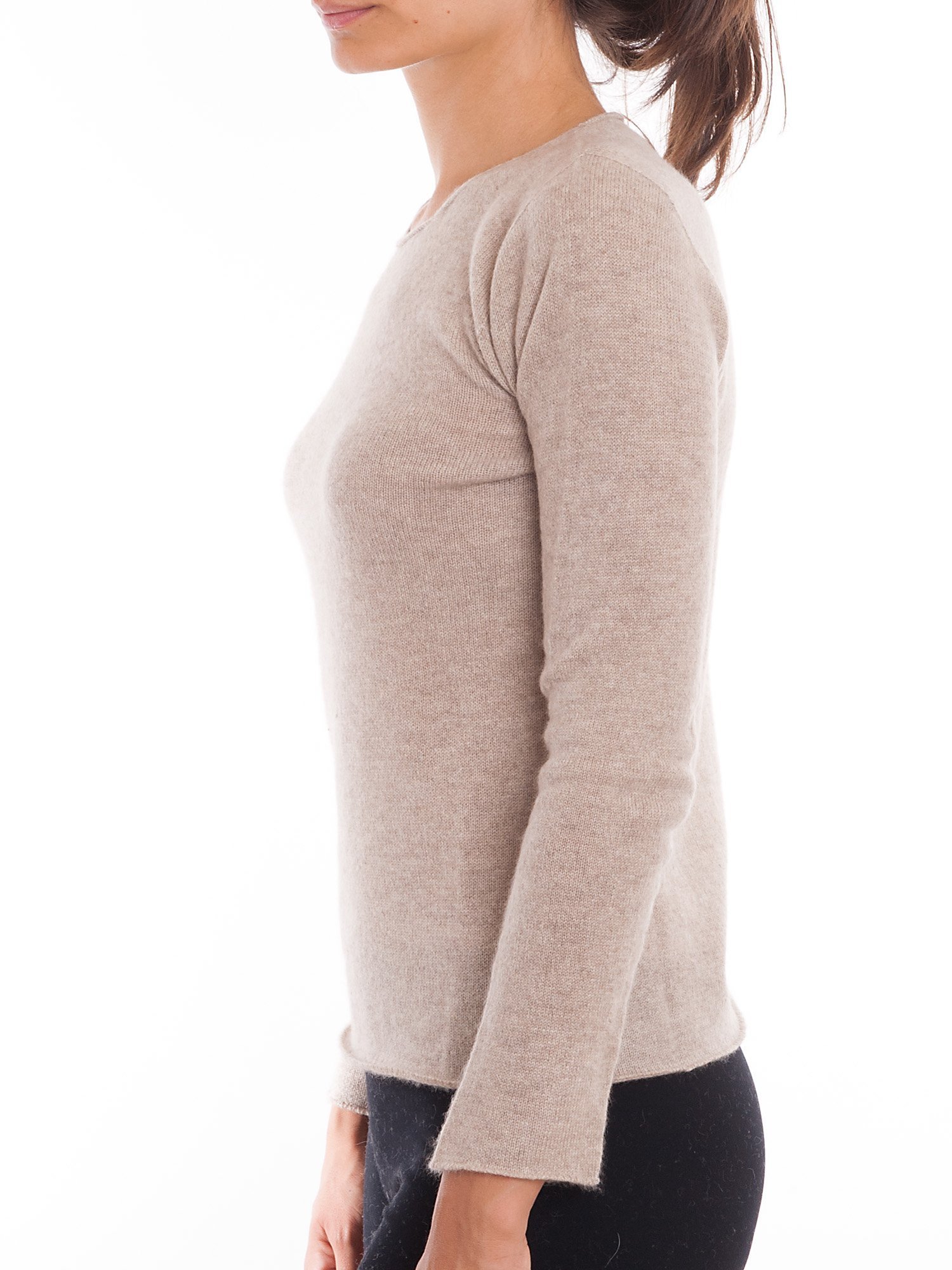 DALLE PIANE CASHMERE Maglione Donna 100% Cashmere | Maglione caldo e morbido per autunno e inverno, elegante da regalare per lei e per lui, autentico lusso Made in Italy