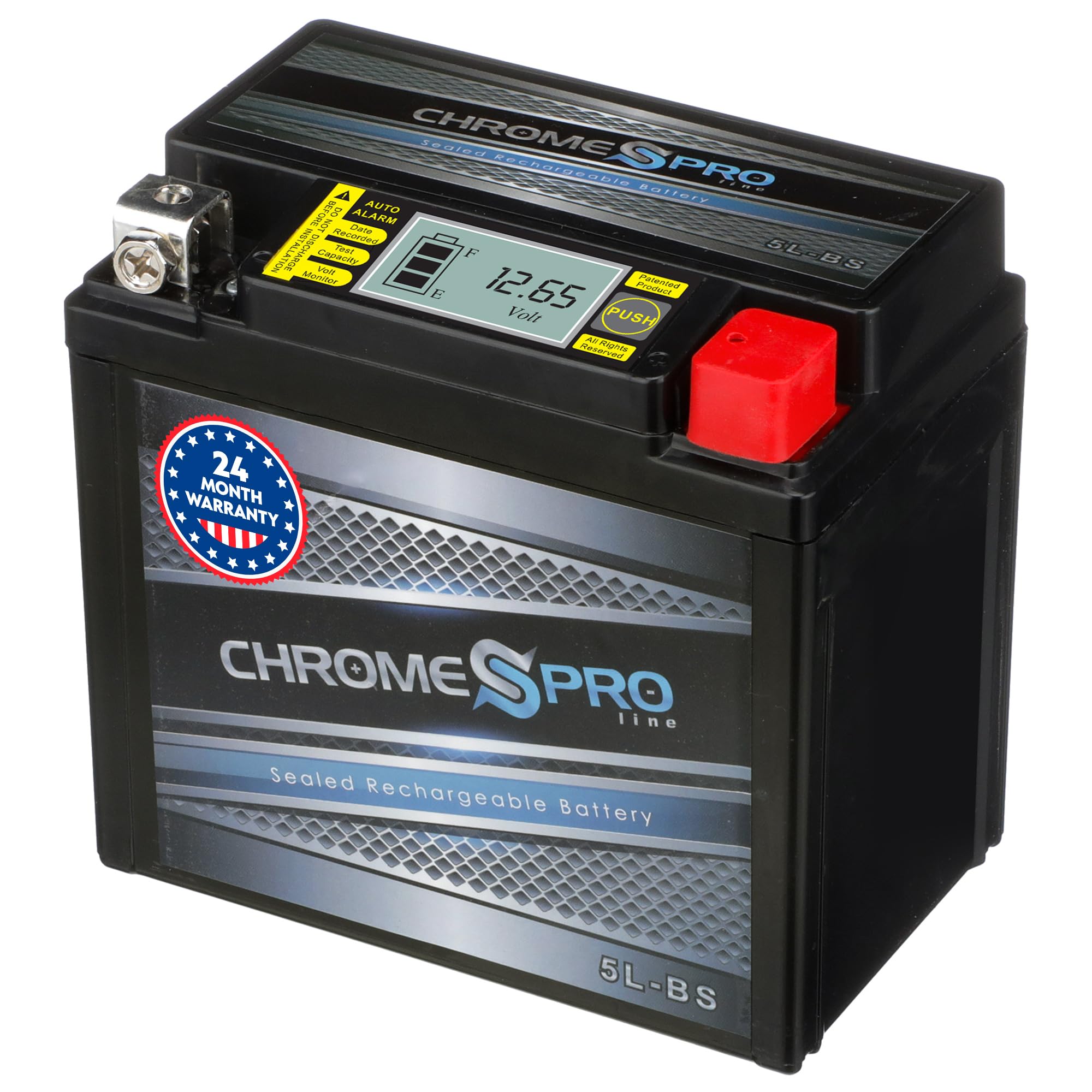 CB CHROMEBATTERY YTX5L-BS iGel lead_acid_battery