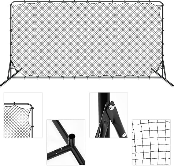 Outus 12 x 6 ft Soccer Rebounder Net Portable Soccer