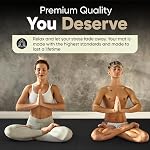 Gorilla Mats Premium Extra Large Yoga Mat – 9' x 6' x 8mm Extra Thick & Ultra Comfortable, Non-Toxic, Non-Slip Barefoot Exercise Mat – Works Great on Any Floor for Stretching, Cardio or Home Workouts