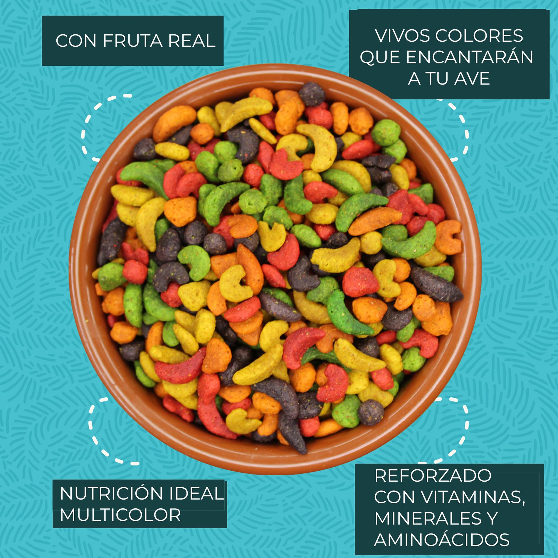 Zupreem Multifrutas Alimento para Aves de Compañía - Frutas y Vitaminas - Pienso para Pájaros Indicado para Loros, Guacamayos, Cacatúas, Caiques y Otros Pájaros Medios-Grandes y Grandes - 7,5 kg