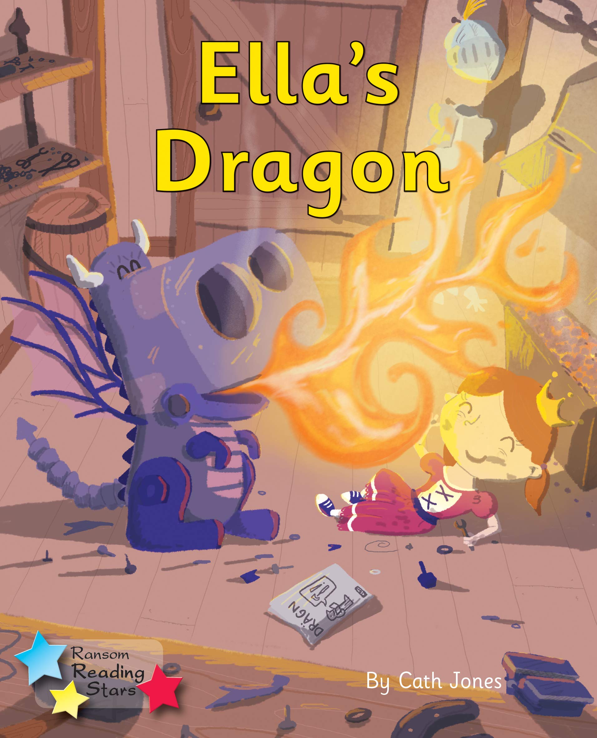 Ella's Dragon: Phonics Phase 5 (Reading Stars Phonics).9781800470415 New**