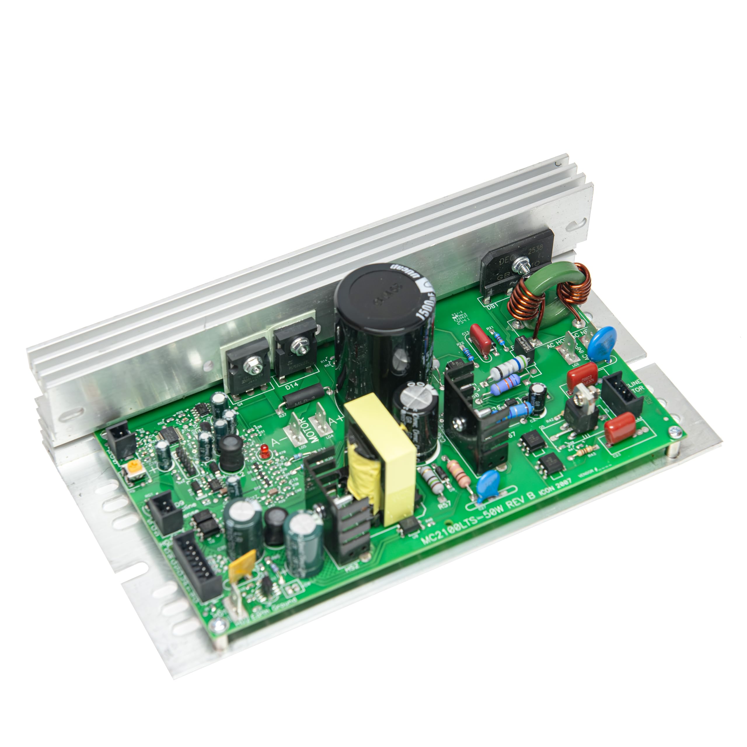 Photo 1 of Treadmill Motor Control Board 256266 MC2100LTS-50W REV B | Compatible with NordicTrack, ProForm, Reebok, HealthRider, Weslo | Lower Controller Circuit Board Replacement for Speed Issues & Stalling
