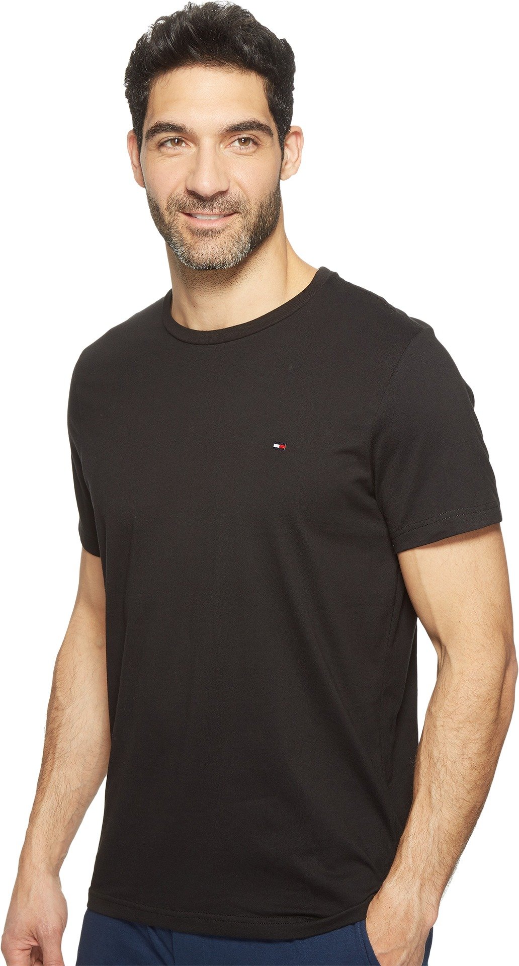 Tommy Hilfiger Short Sleeve Round Neck T-Shirt Camiseta de Pijama para Hombre