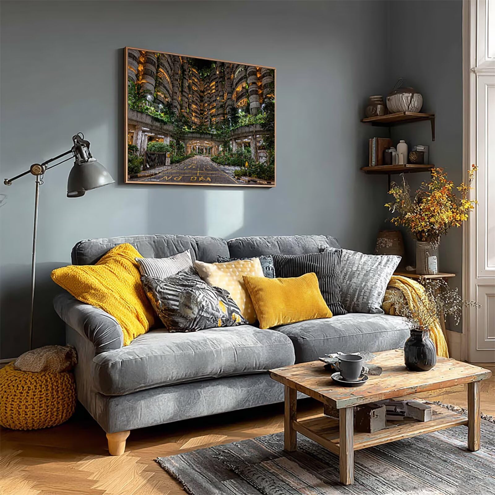 Puzzle 5000 elementów dla dorosłych, architektura, drewniane puzzle, 155 x 104 cm, części ściśle do siebie pasują, dla mężczyzn, kobiet, starszych, seniorów, dekompresyjnych, letnich dekoracji