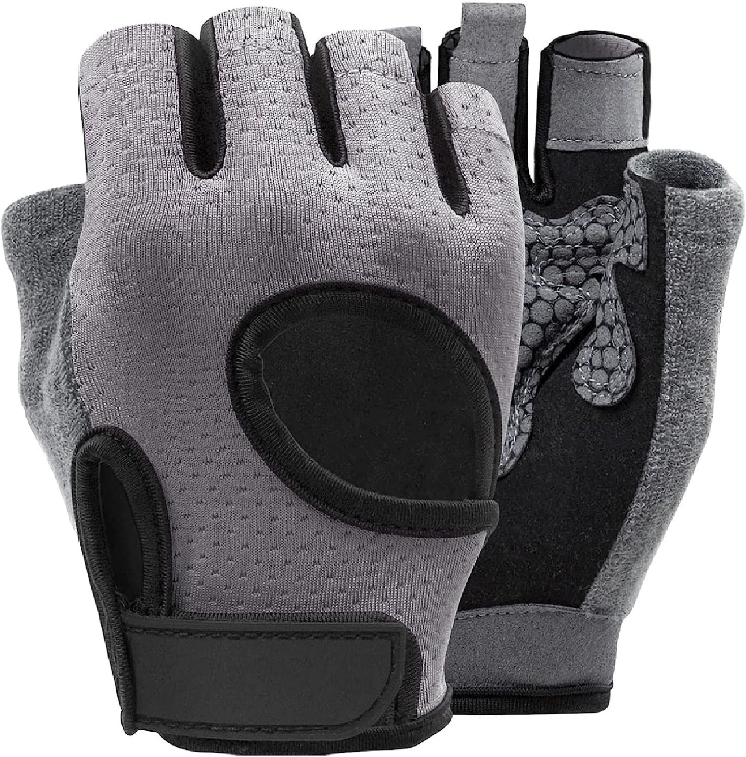 Leosportz Gym Gloves for Men and Women Workout - Weight Lifting Workout Gloves | Provided Full Protection to Palm Breathable | Silicon Padded Gloves Microfiber and Terry Cloth (Ash Grey) (B0CJJRXZBC) Amazon Price History, Amazon Price Tracker