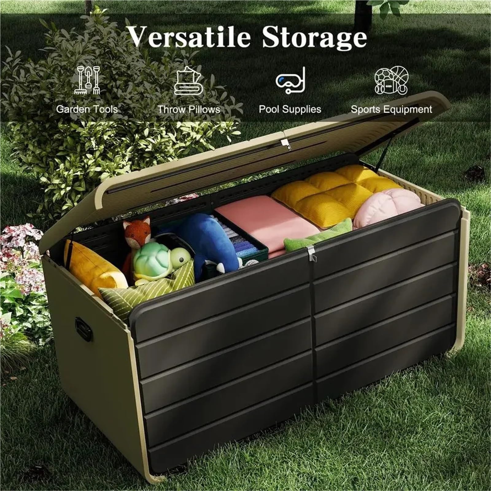 Coffre De Jardin Exterieur Coffre de terrasse 200 gallons