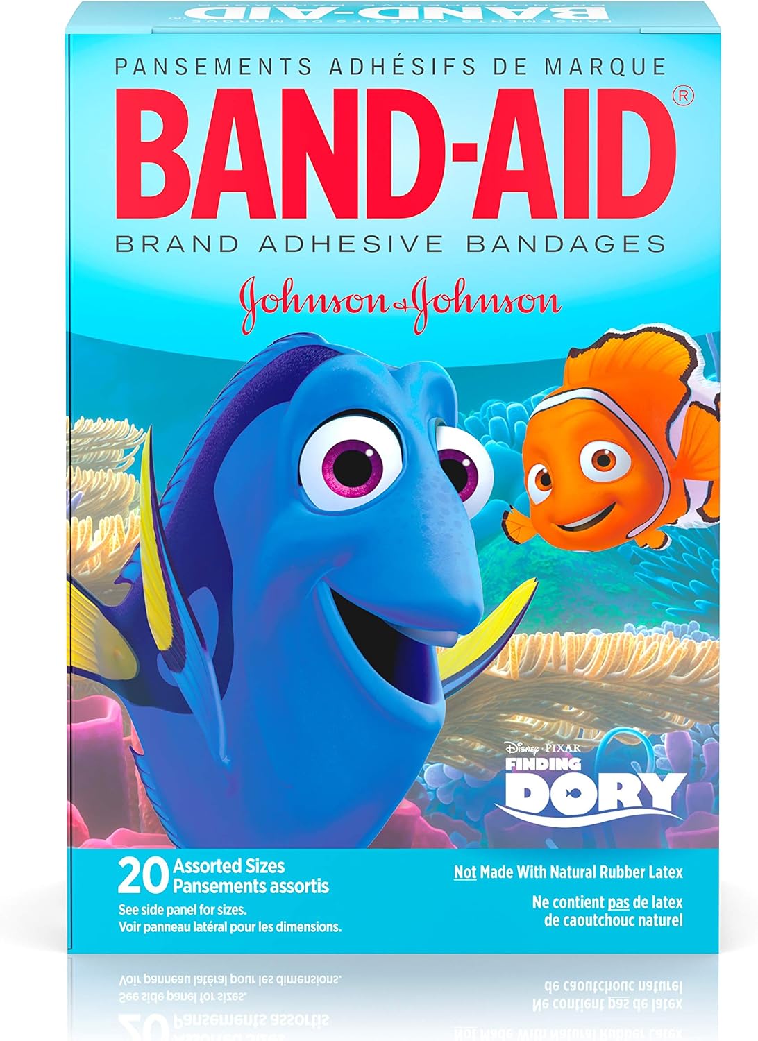 Band-Aid Adhesive Bandages, Disney's Finding Dory, 20 Count