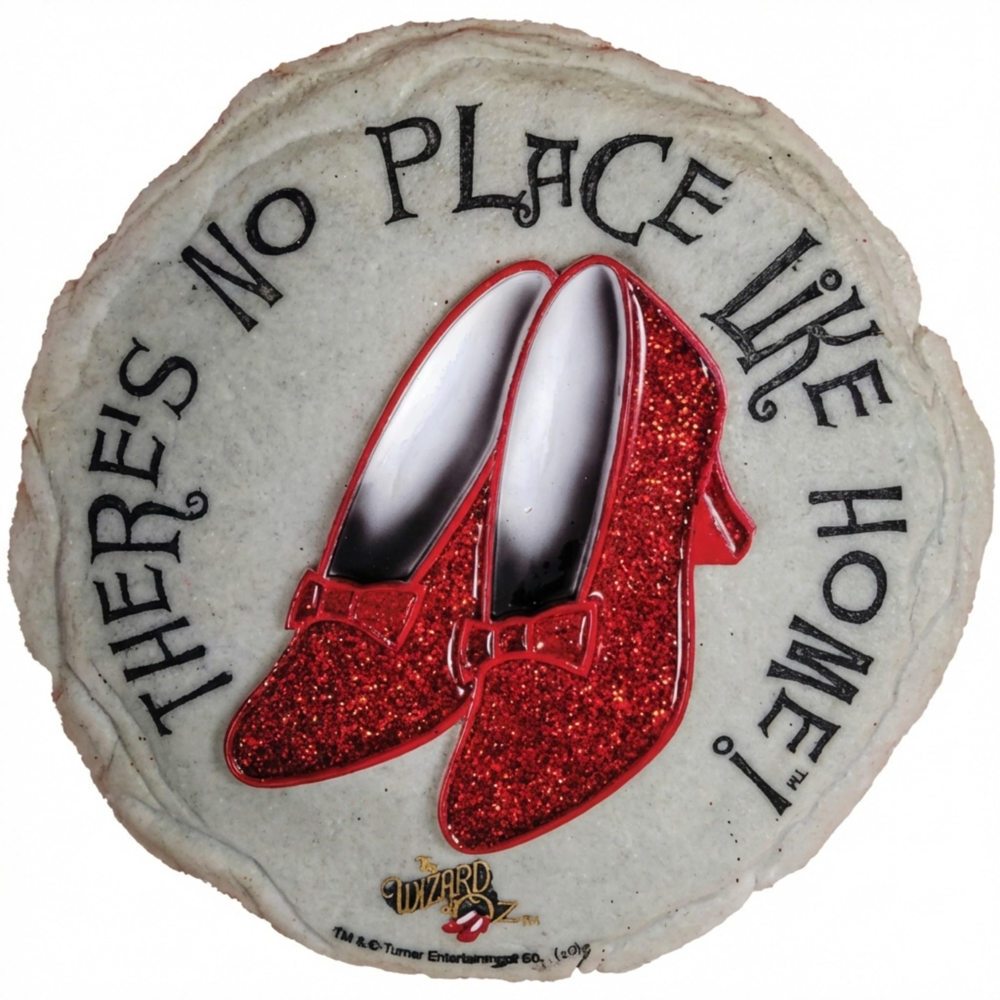 Spoontiques - Garden Décor - Ruby Slippers Stepping Stone - Decorative Stone for Garden — image 1