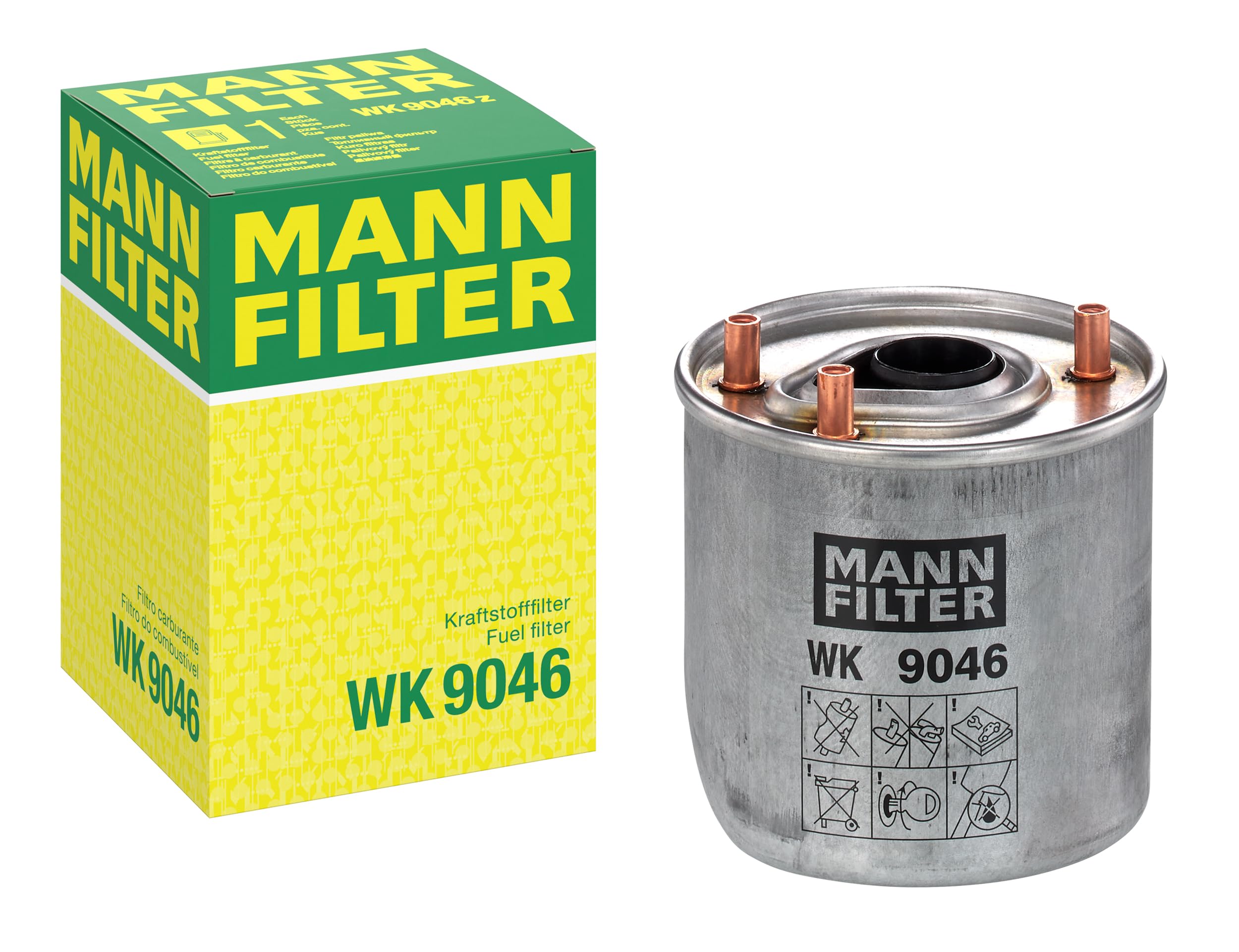 Fuel filter In-Line Filter WK 9046 z MANN-FILTER for FORD MAZDA VOLVO