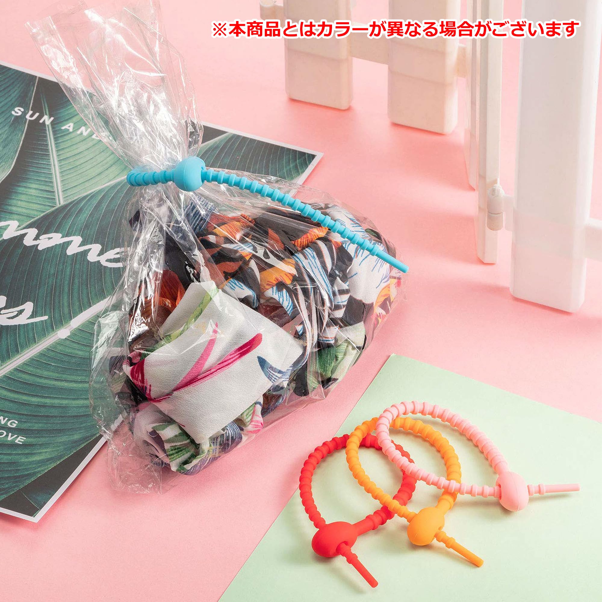 Amazon.co.jp: オーディオファン 結束バンド カラフル 繰り返し使える