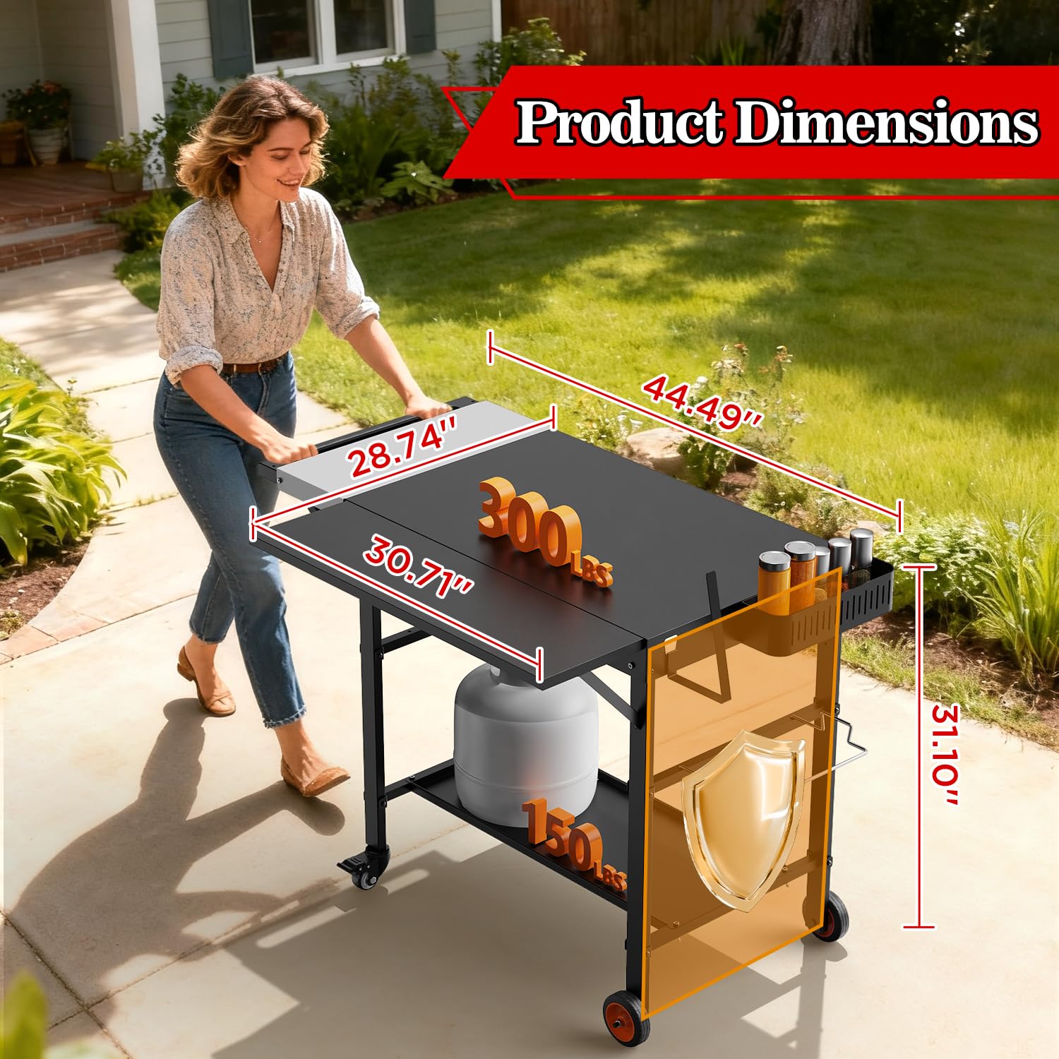 Amazon.com: AOKEMAi Grill Table for Oon Pizza Oven Accessories