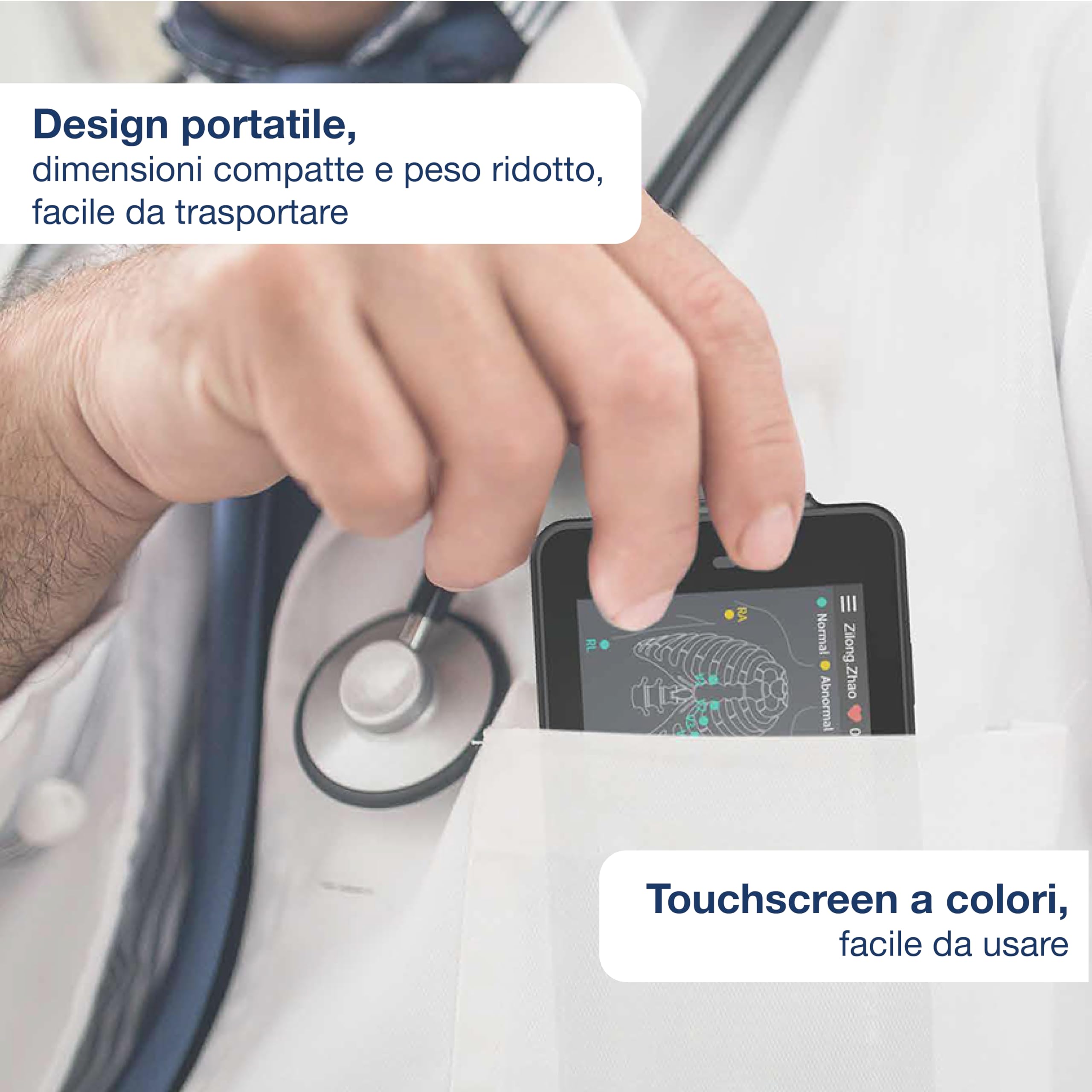 "PX31" MONITOR ECG TASCABILE PCECG-500