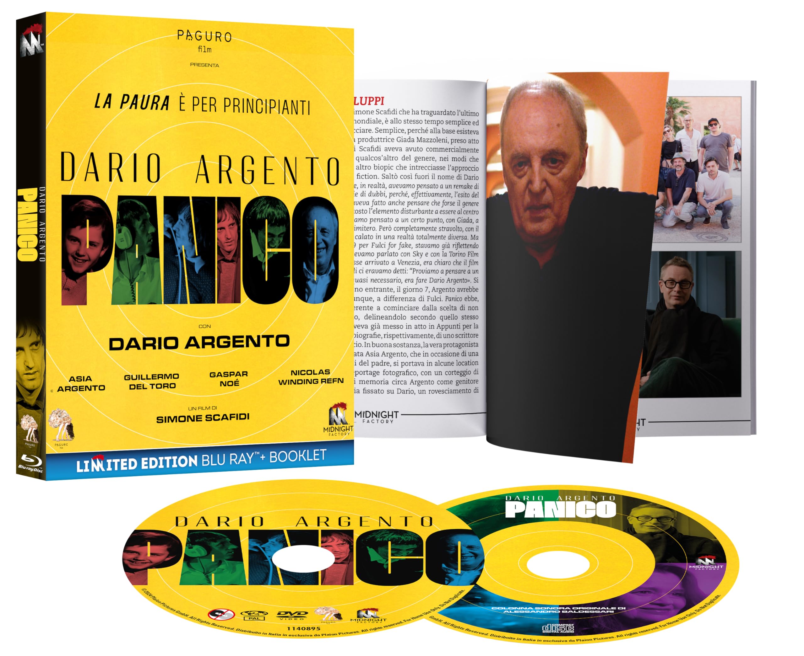 Dario Argento Panico (Blu-ray + CD)