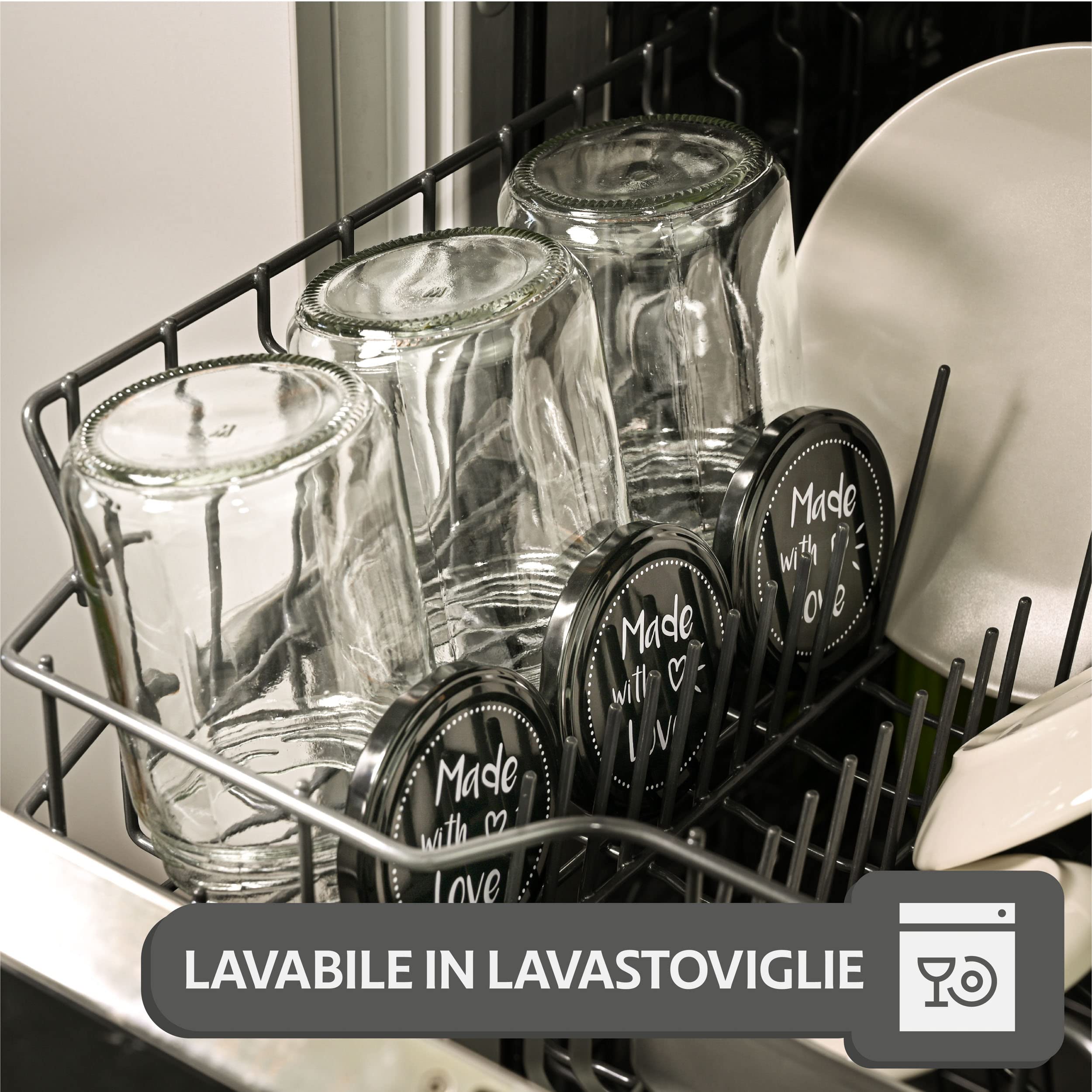 6 Coperchi Elastici In Silicone - Riutilizzabili, Per Ciotole E Contenitori, Sostituto Pellicola - Foto 6