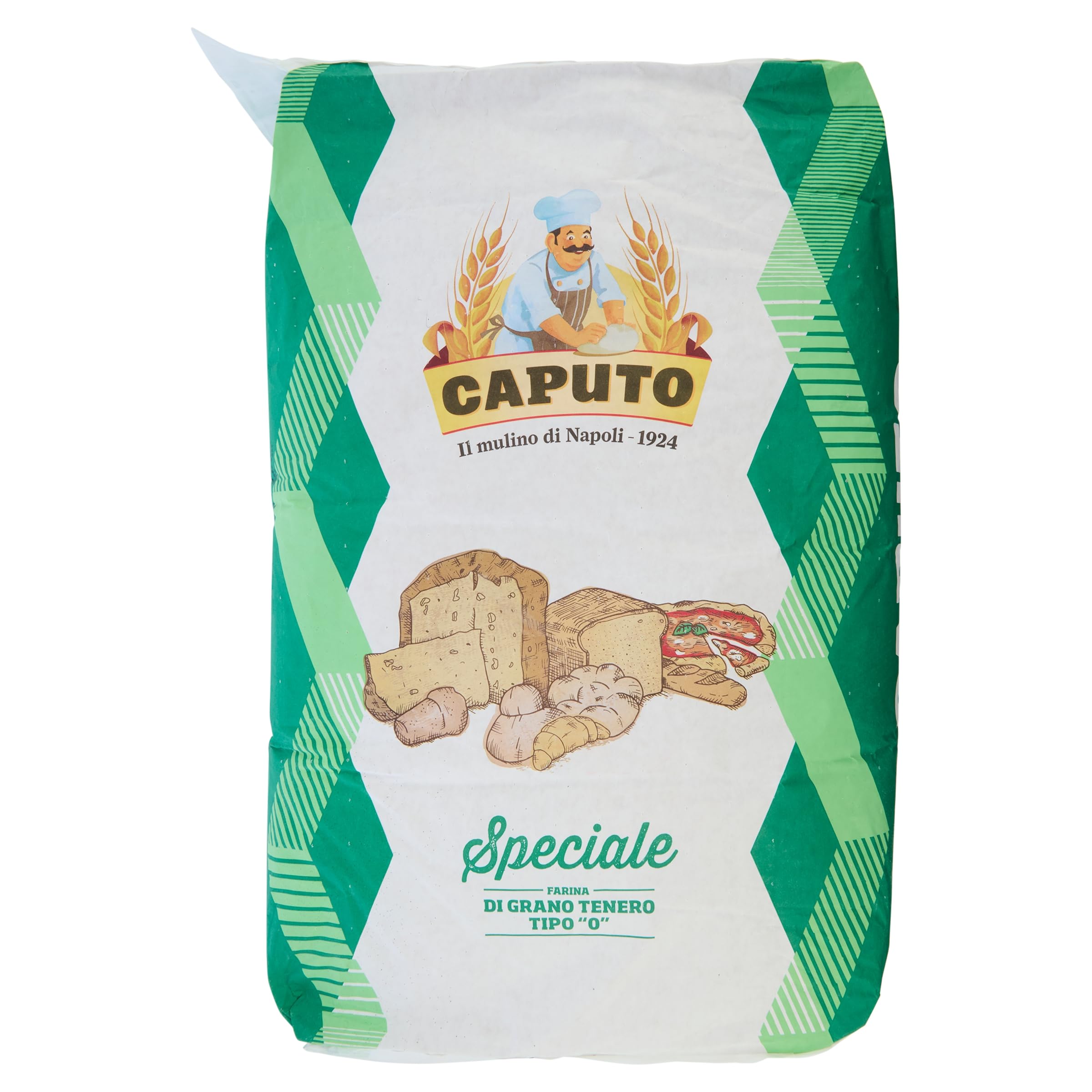 farina Caputo Special "0" 25 kg verde