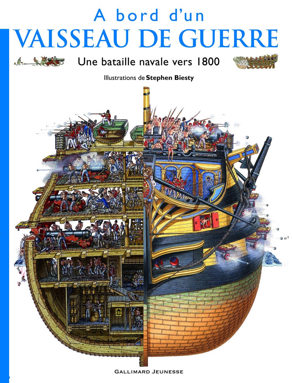 A bord d'un vaisseau de guerre