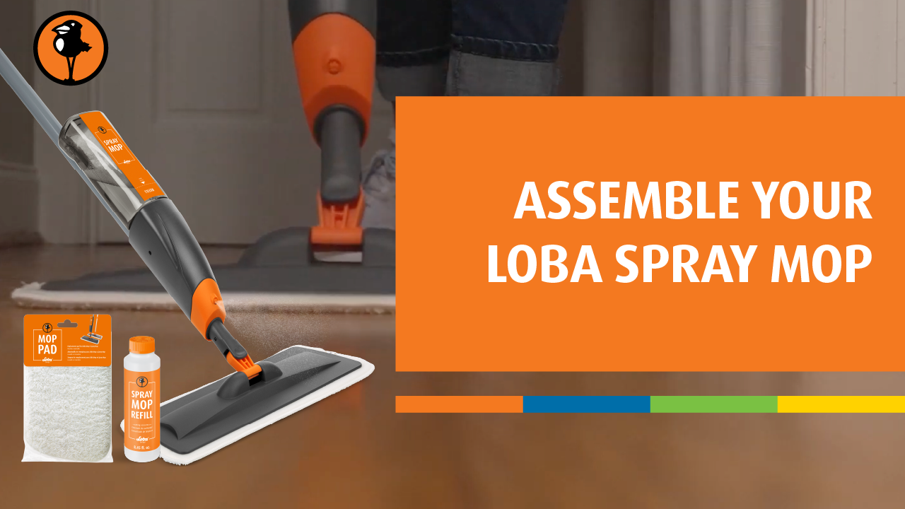 Amazon.com: LOBA Spray Mop Set | Starter Kit | Great for All Hard