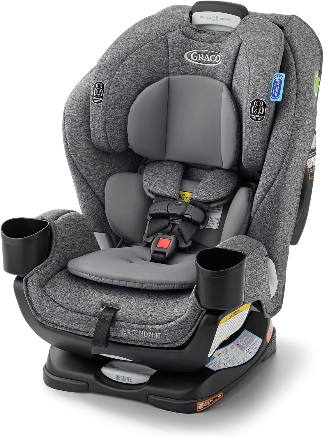 Graco Extend2Fit 3-in-1 Convertible Car Seat, Cullen