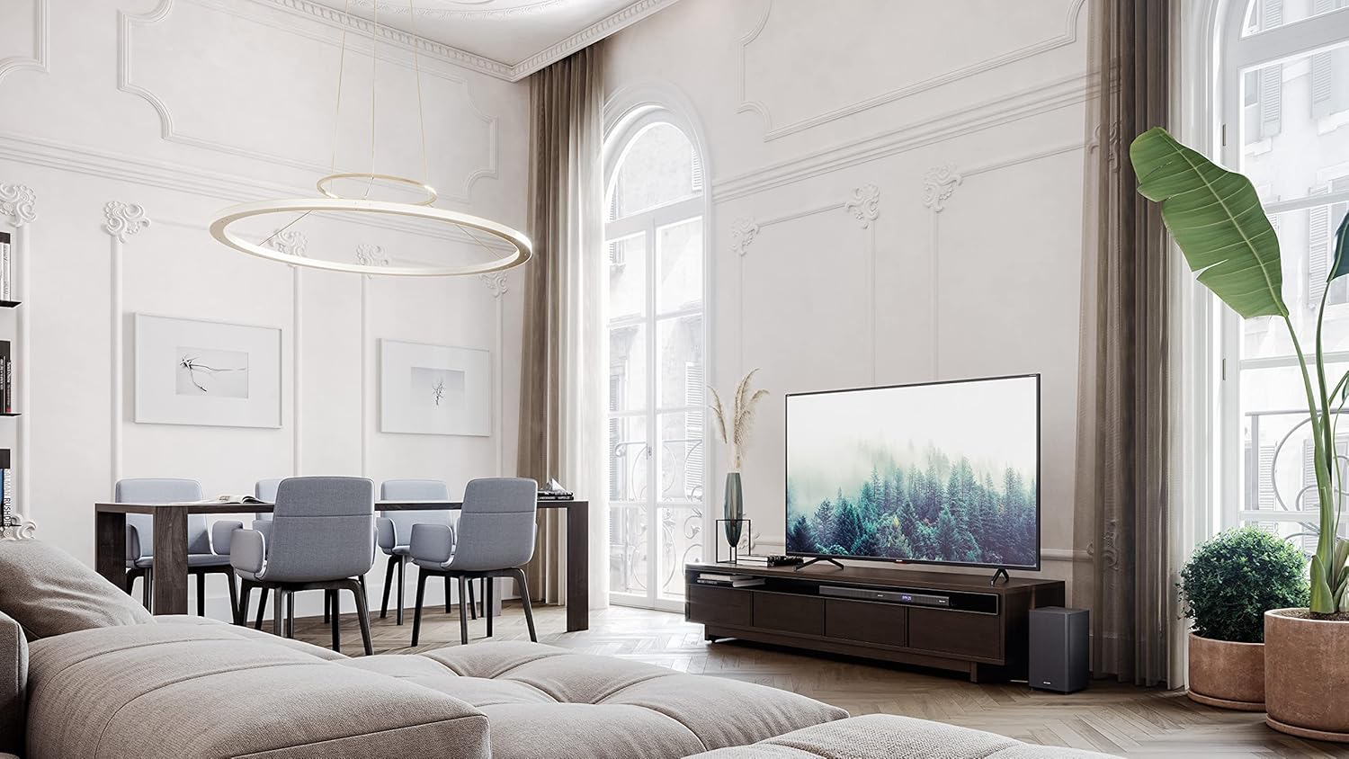 Sharp Aquos 50BN6EA - 50 Smart TV 4K Ultra HD Dolby ATMOS Android 9.0, Wi-Fi, DVB-T2/S2, 3840 x 2160 Pixels, Nero, suono Harman Kardon, 4xHDMI 3xUSB, 2020 Sharp Aquos 50BN6EA - 50 Smart TV 4K Ultra HD Dolby ATMOS Android 9.0, Wi-Fi, DVB-T2/S2, 3840 x 2160 Pixels, Nero, suono Harman Kardon, 4xHDMI 3xUSB, 2020