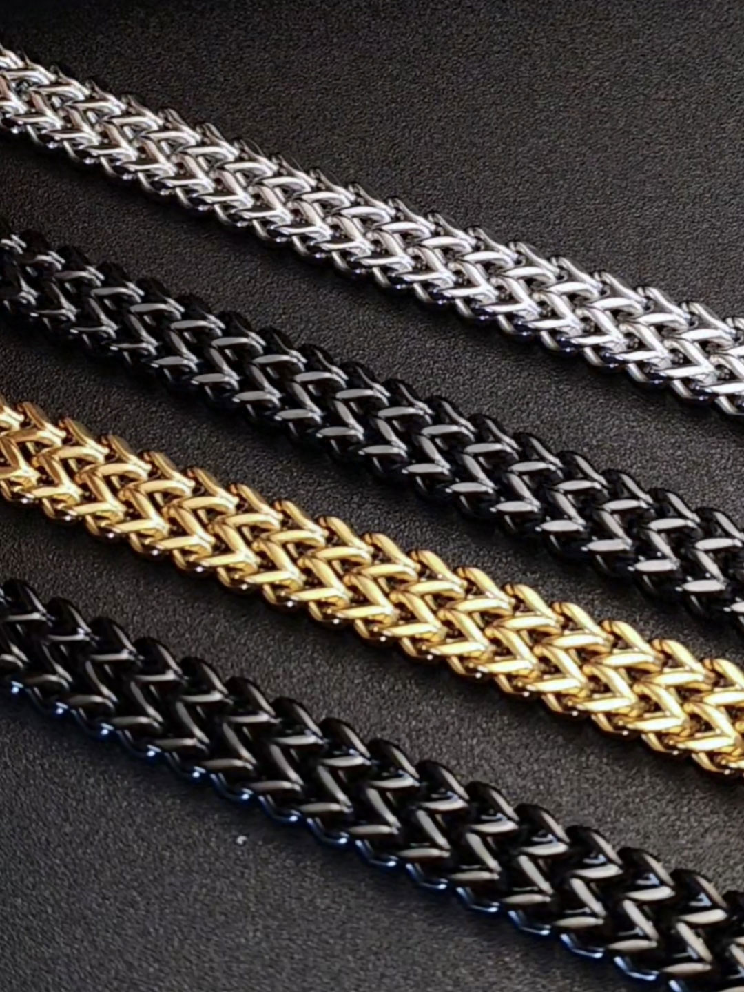 Pulsera Cadena de Acero Inoxidable para Hombre miniatura 7