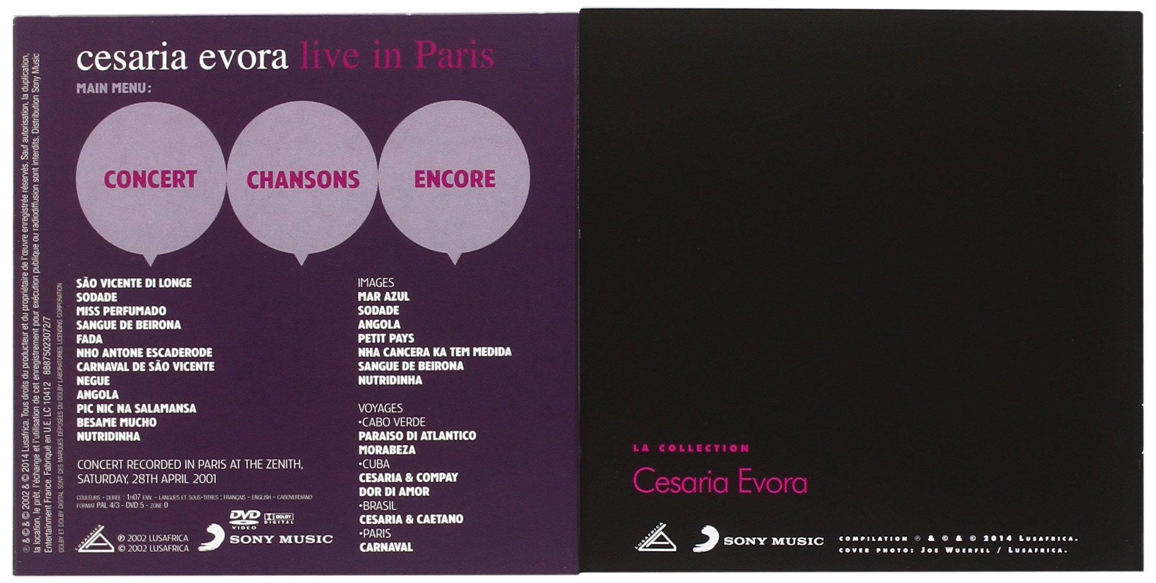 La Collection Cesaria Evora
