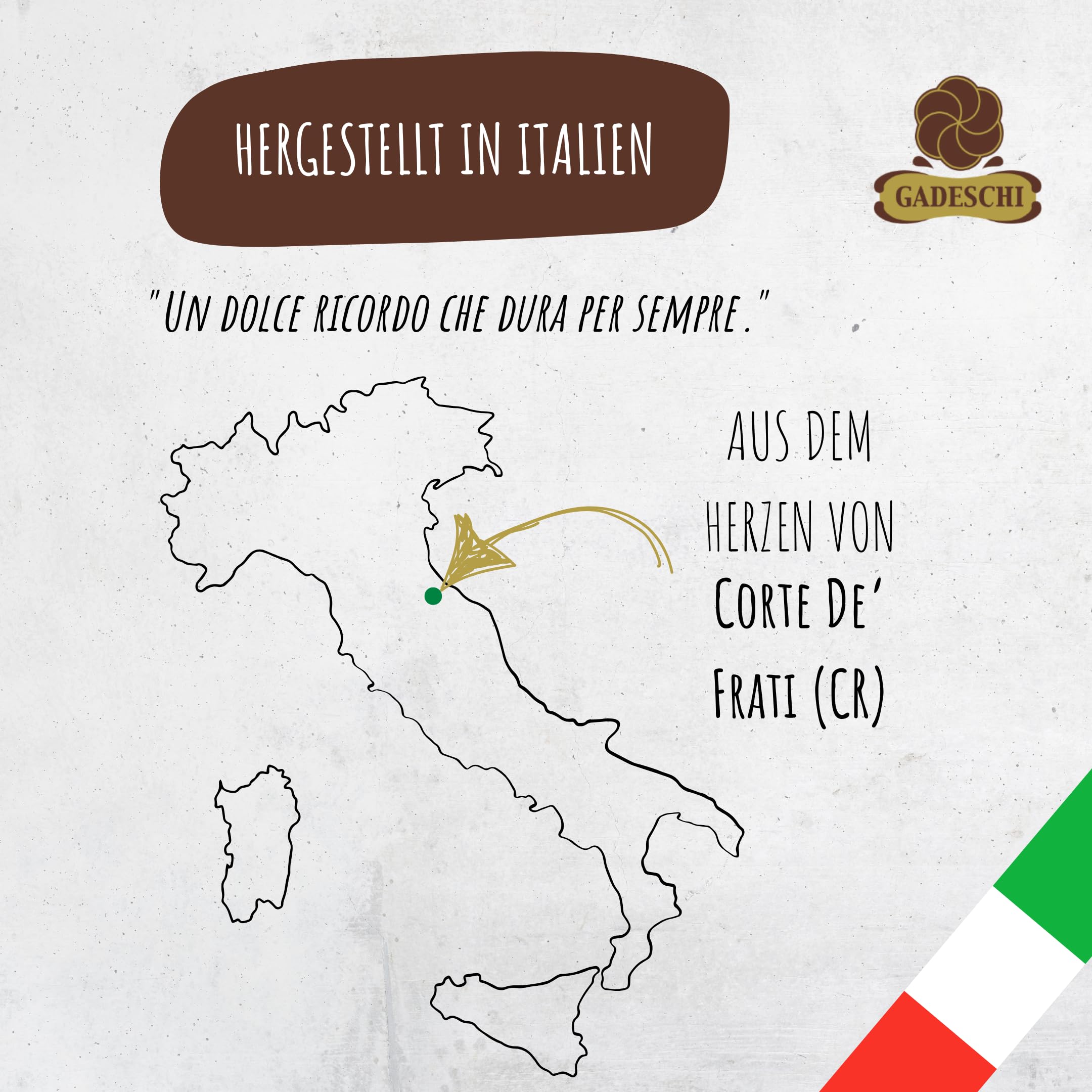 Gadeschi Amarettini Kekse 4x 1KG Italienisches Kaffeegebäck mit Aprikosenkernen