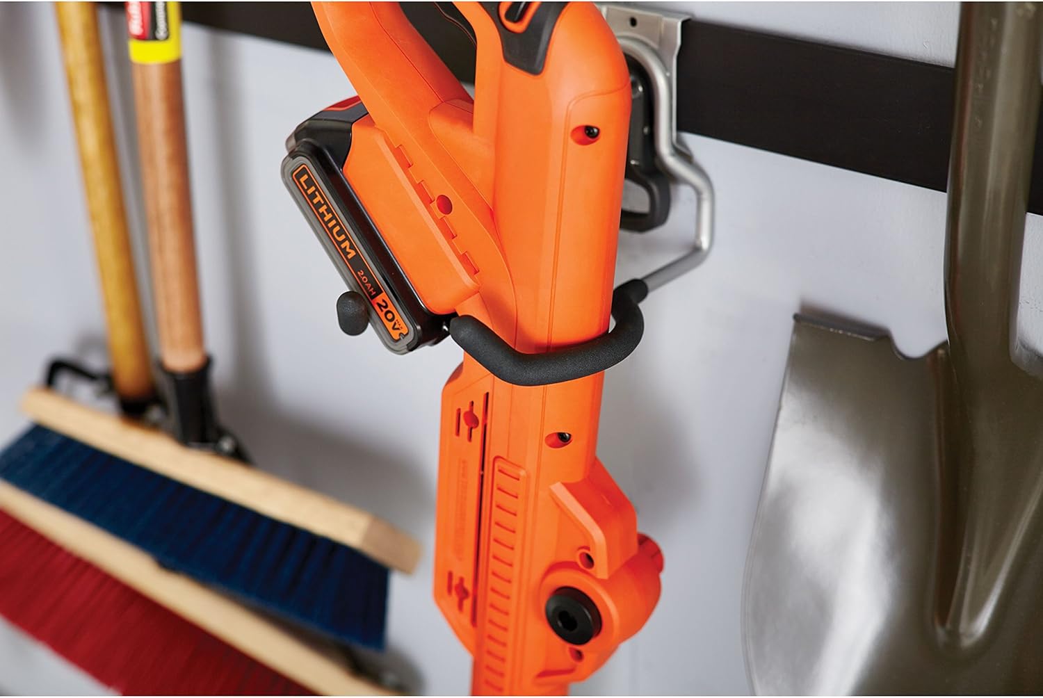 Rubbermaid FastTrack Garage Organization All-in-One Rail & Hook Wall Hanging Kit, 8 Piece : Home & Kitchen
