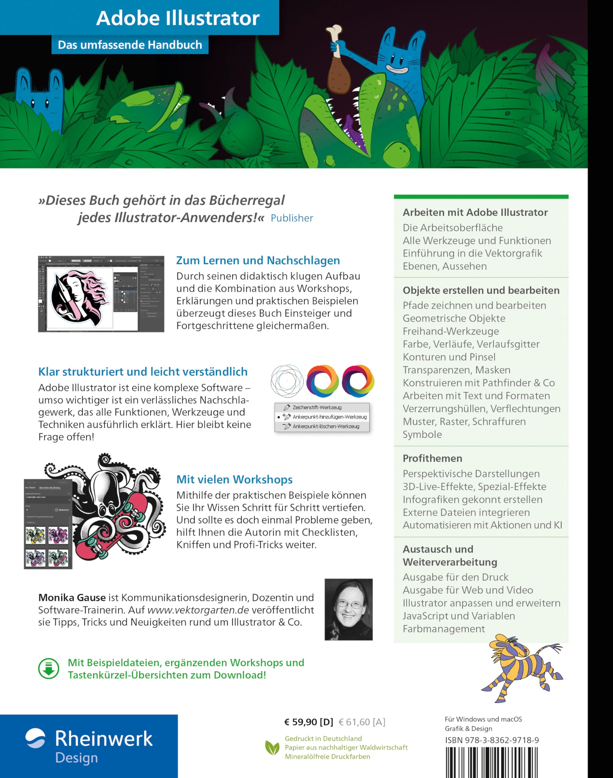 Adobe Illustrator: Das umfassende Handbuch: Ihr Standardwerk zum Lernen und Nachschlagen (neue Auflage 2023)