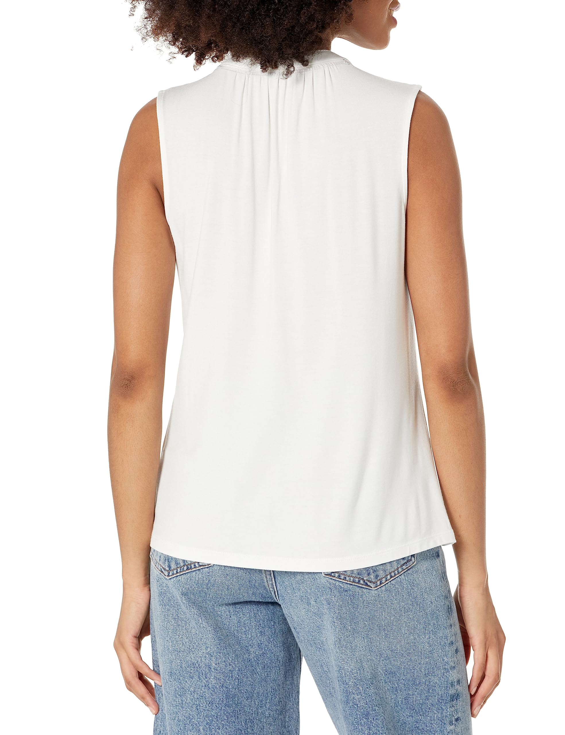 Tommy Hilfiger Damen Bluse Arbeitsoberteil Ärmelloses Strickoberteil Hemd