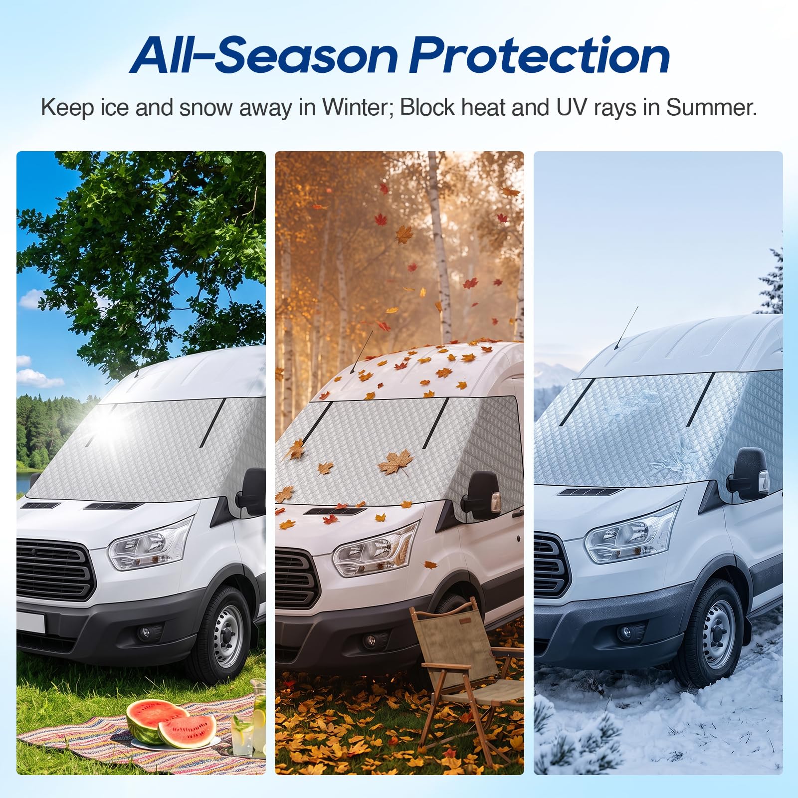 Auto-Windschutzscheibenabdeckung (Ford Transit MK8/MK9)