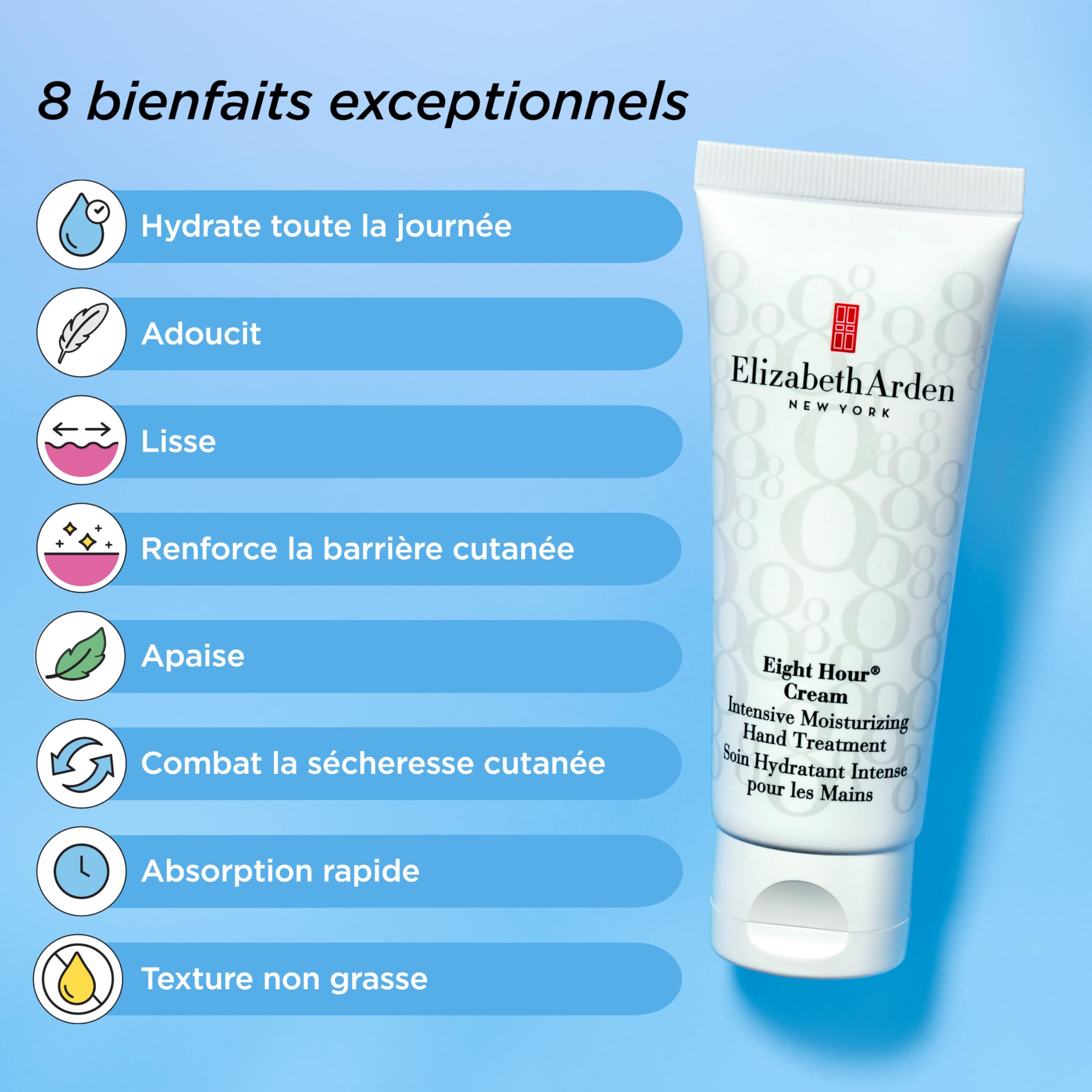Elizabeth Arden - Eight Hour - Soin Hydratant Intensif pour les Mains - 200 ml