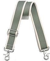 Vista 103 de Correa de Bolso Ancha Correa de Hombro Ajustable Correa de Repuesto Cruzada Correa de Bolso de Hardware Plateado