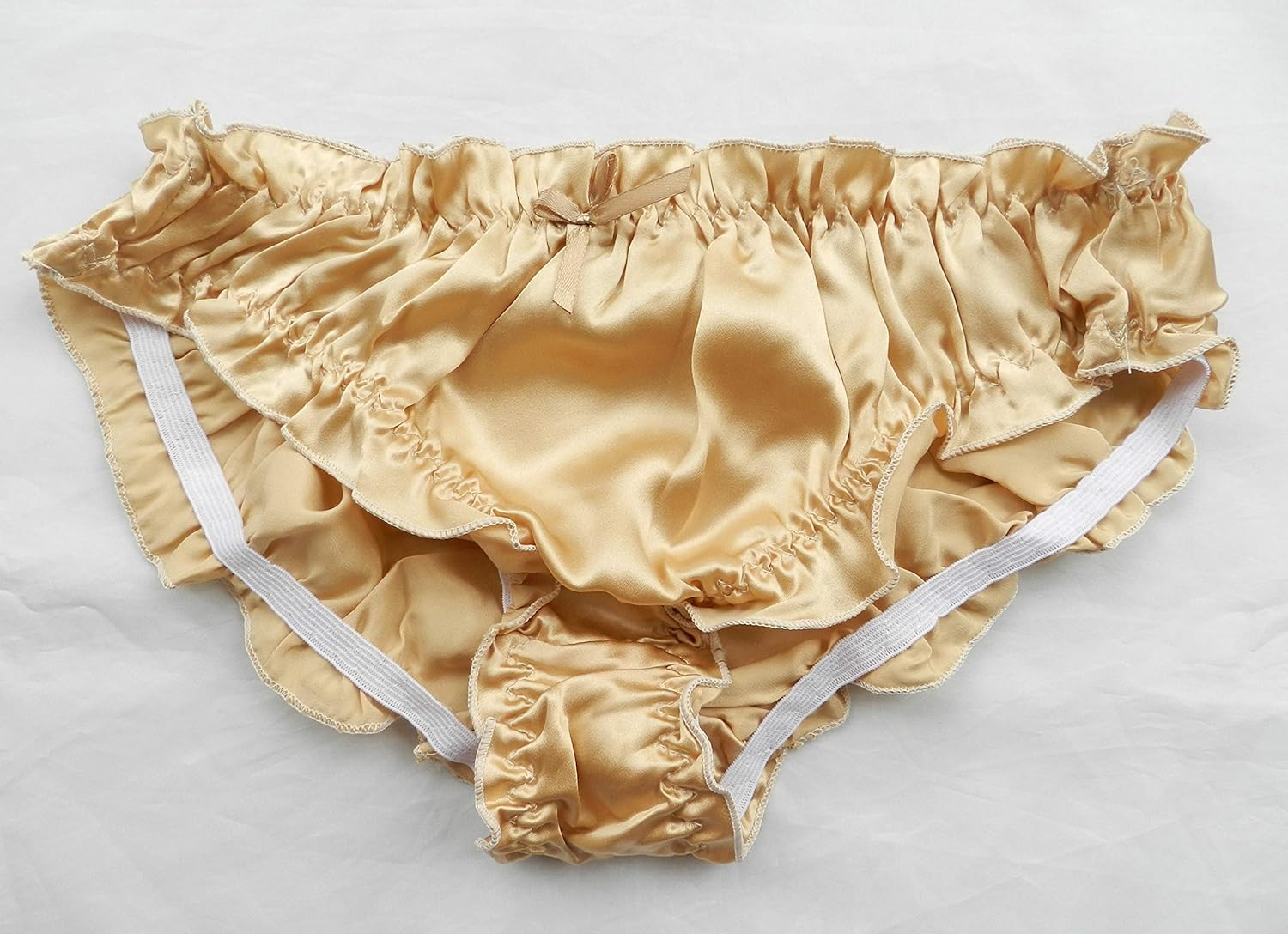 Womens Silk Bikini Panties 100% Pure Silk Pattern 6 Pairs in One Economic Pack