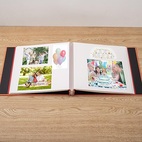 Miniatura 9 de Álbum de fotos autoadhesivo de 3 x 5, 4 x 6, 5 x 7, 6 x 8, 8 x 10, 8.5 x 11, 11 x 10.6 pulgadas, 11 x 10.6 pulgadas de tamaño, 40 páginas, cubierta