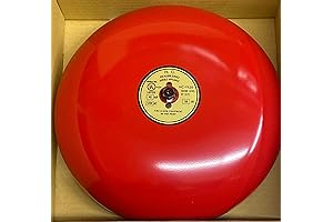 Warehouse break alarm bell: 6-Inch, 120 Volt AC