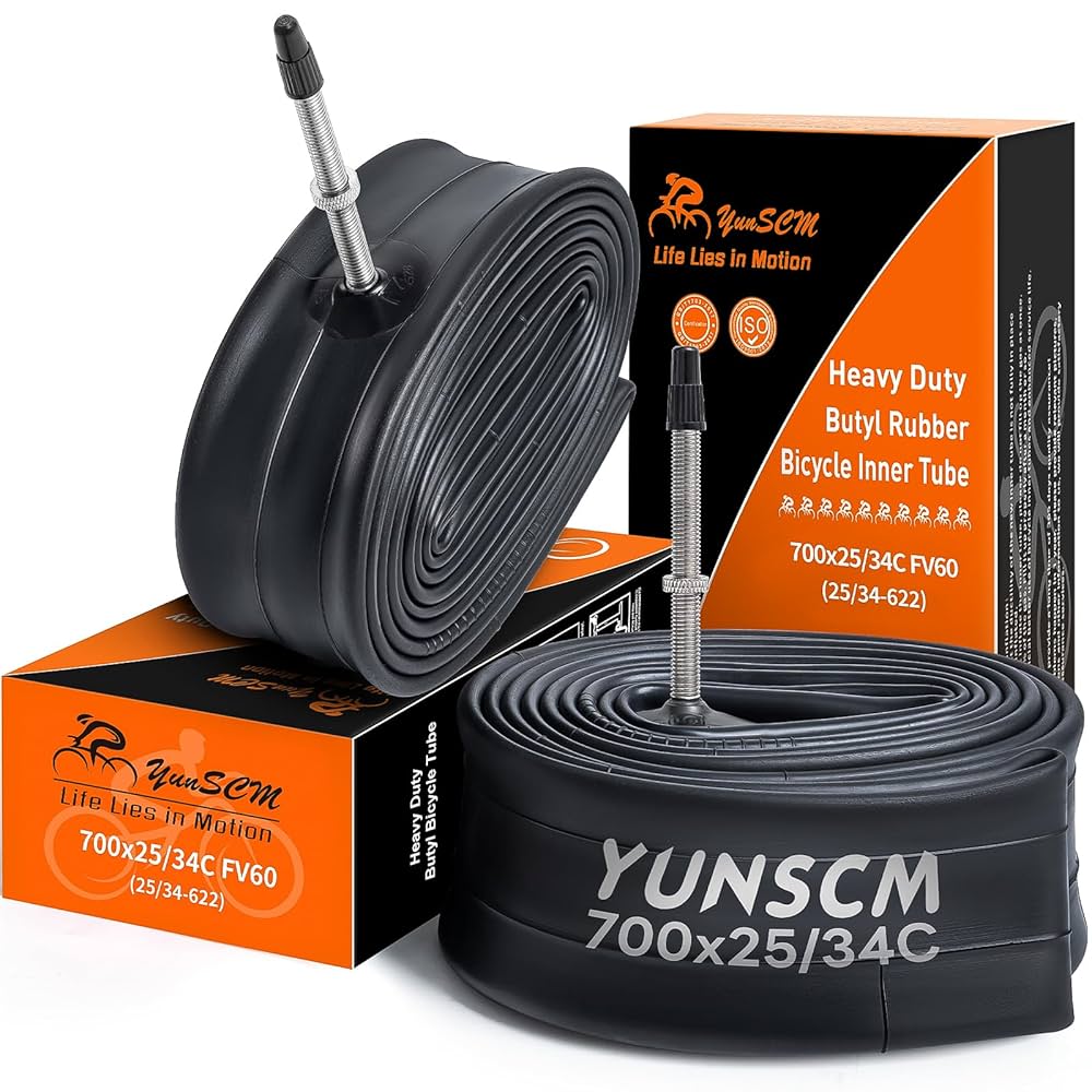 新品　ロードバイクタイヤ　チューブ　2本セット 700×32c YunSCM Amazon | YunSCM 2本セット,700 32c タイヤ,700x32c 32-622