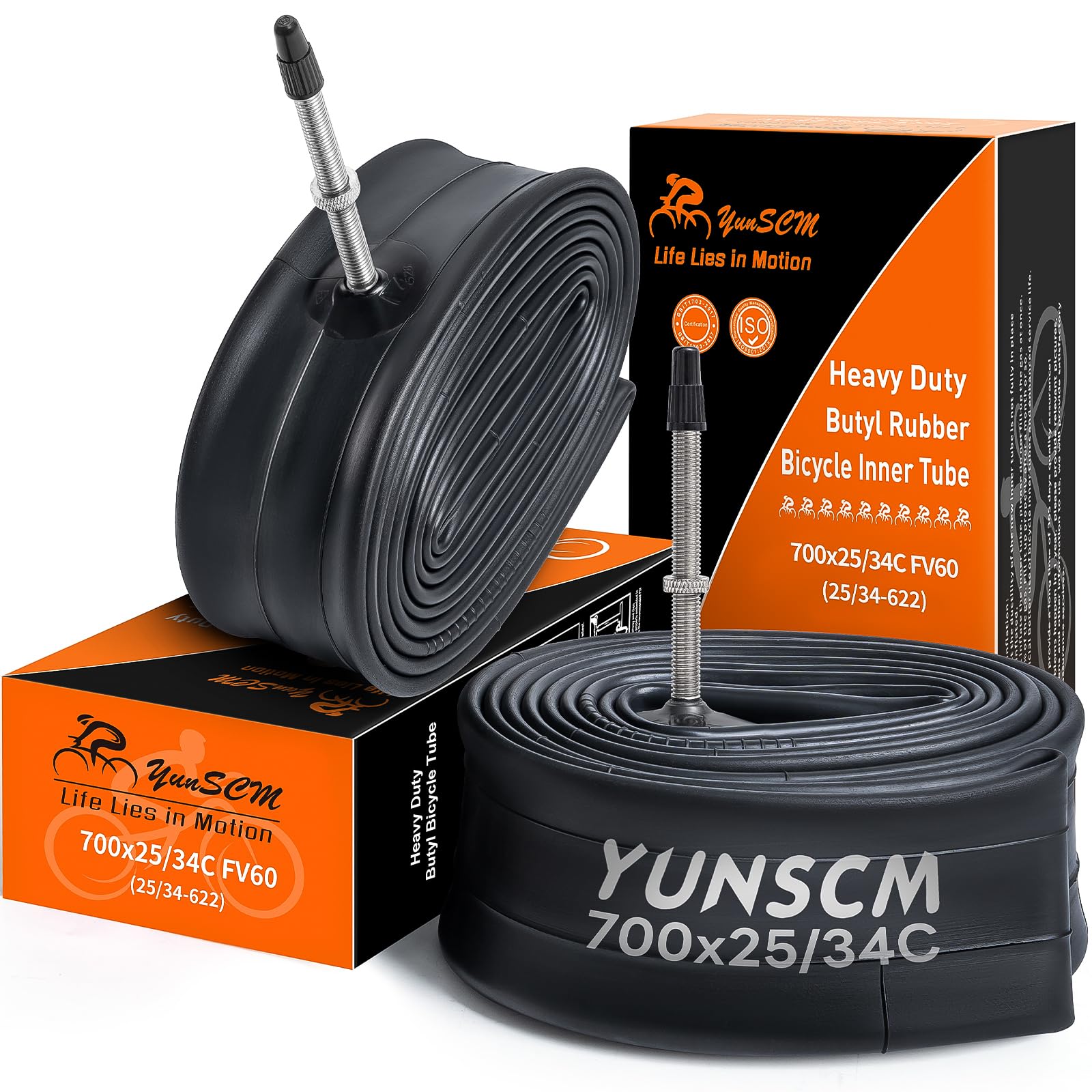 新品　ロードバイクタイヤ　チューブ　2本セット 700×32c YunSCM Amazon | YunSCM 2本セット,700 32C タイヤ,700x32C 自転車