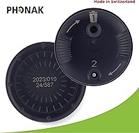 Vista 4 de Cerushield Disk v2.0 098-0445, filtros de protectores de cera de repuesto, accesorios compatibles con audífonos Phonak Audeo Marvel, Paradise