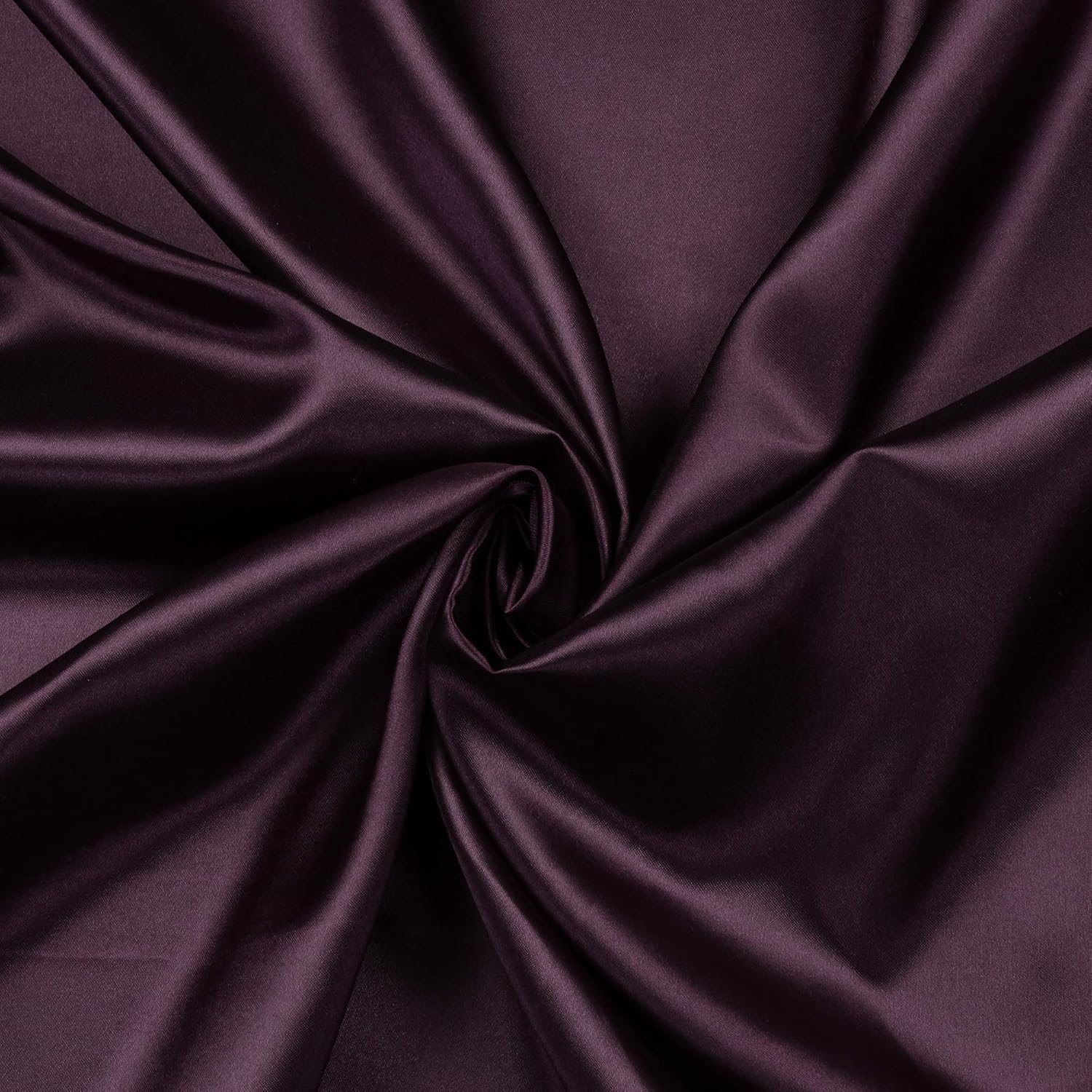 Satin Fabric, 44" Wide, Metallic Shiny Satin for Upholstery, Lining, Drapery, DIY Crafts (Wine, 2 Meter)-image-36