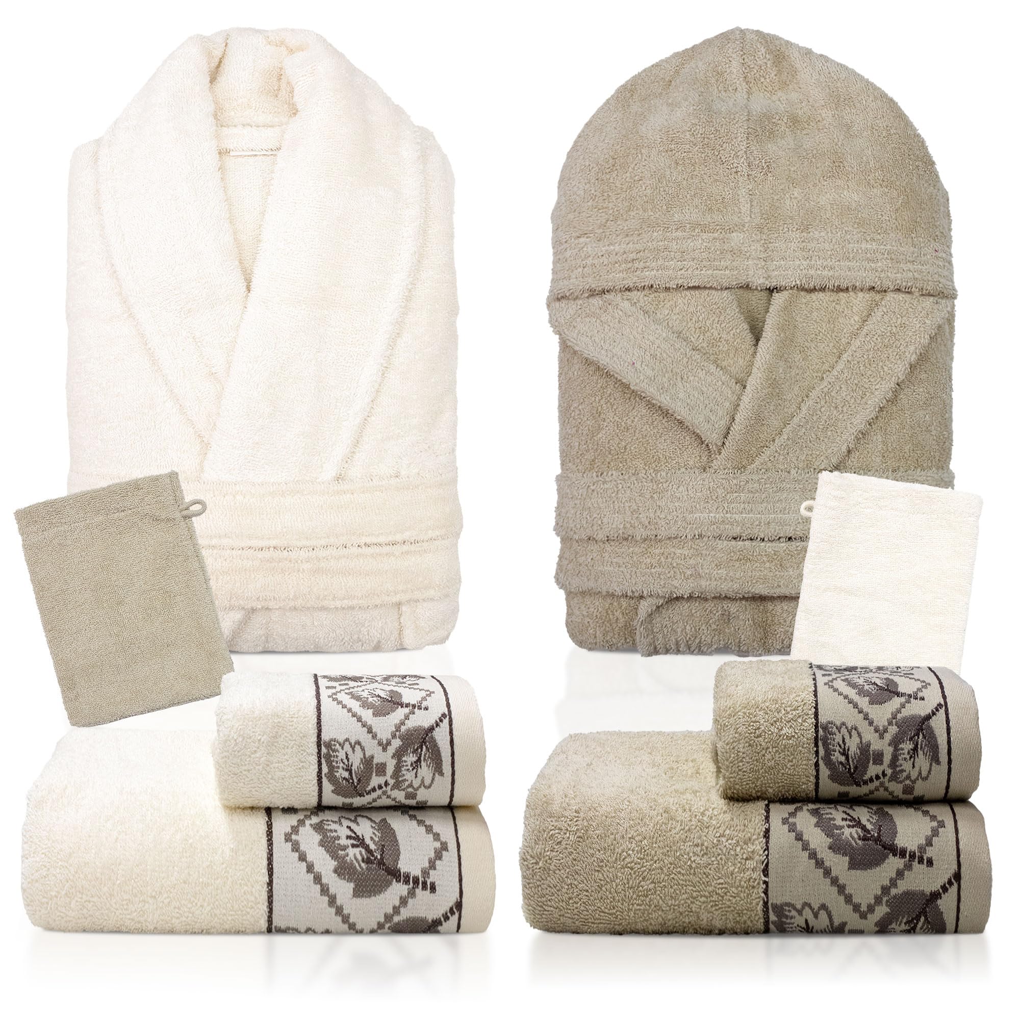  Nada Home 6856 Bath Towel Set - Soft and Absorbent for Everyday Use
| Nada Home 6856 Double Pack Bath Towel Set - Perfe