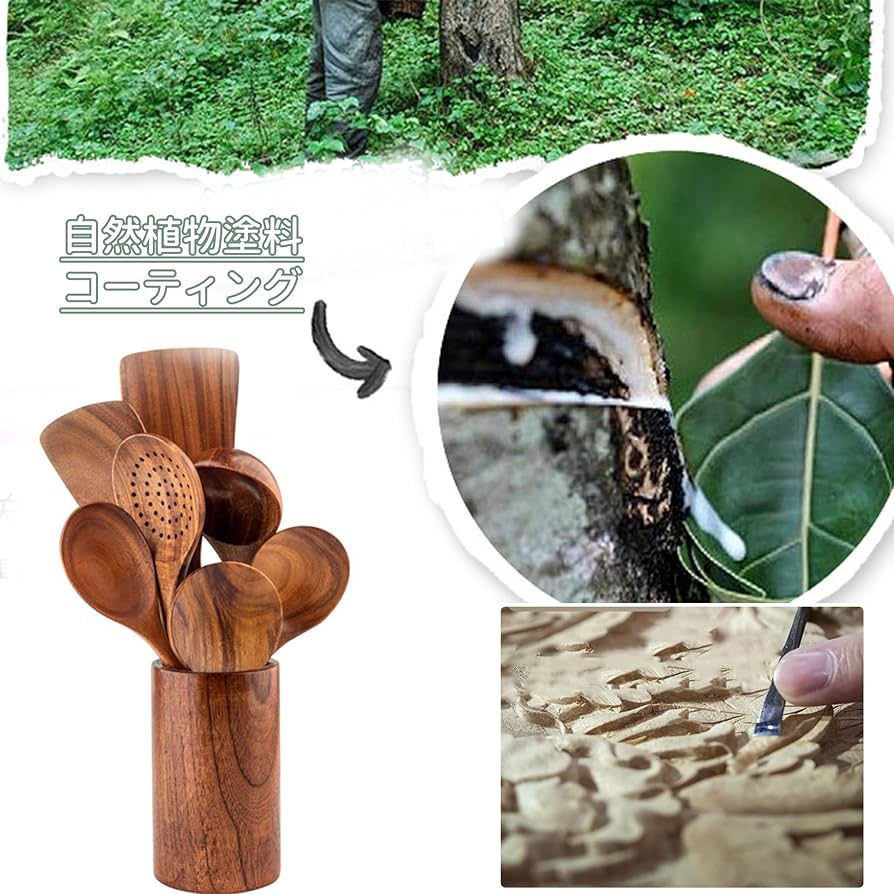 キッチンツール5点セット 天然アカシア木製 Amazon｜Desirable キッチンツール5点セット 天然アカシア木製