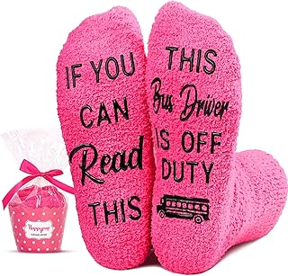 Fuzzy Pink Socks for Women - Gifts for Manager Realtor Chef Lawyer Social Worker Driver