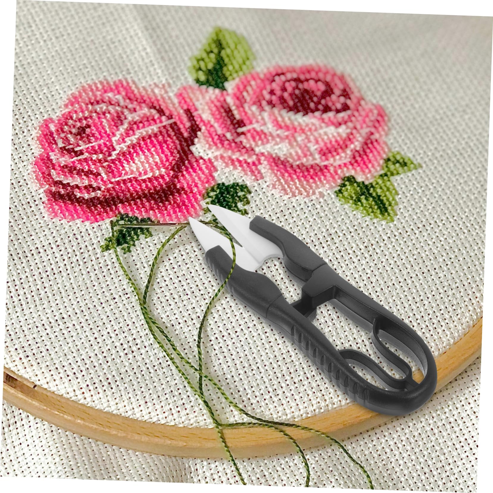 Uonlytech 5 Pièces Ciseaux De Coupe Coudre Ciseaux D'artisanat Broderie Couper Cisailles Garniture De Tissu Point Outil De Couture Céramique