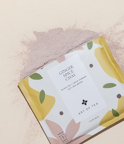 Vista 22 de Art Of Tea 6 secciones de cuero sintético con bolsas de té surtidas Caja de regalo surtido de té